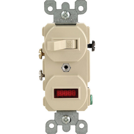 LEVITON Switch Sp 15A Ivory 05226-0IS